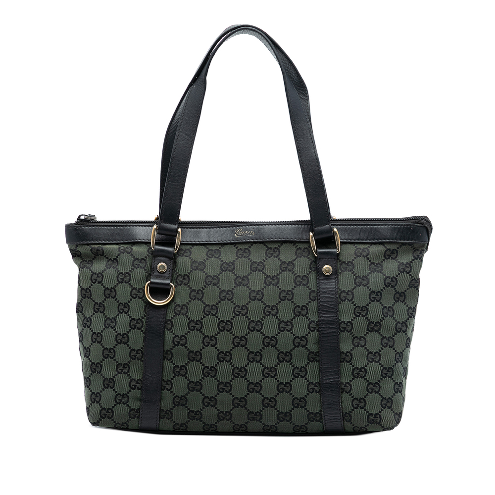 Pre-Loved Gucci GG Canvas Abbey D Ring Tote - Picture 1 of 7